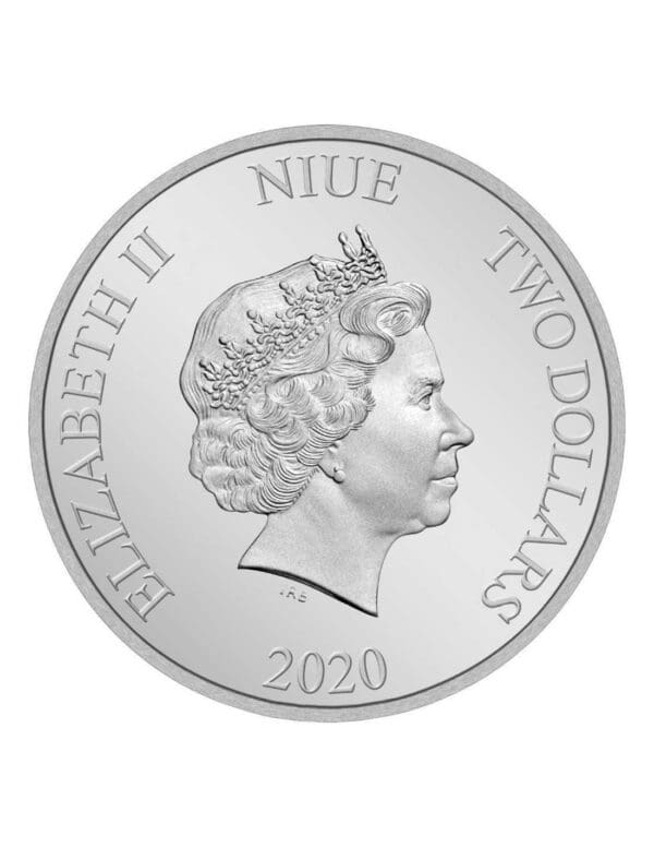 ALBUS DUMBLEDORE Harry Potter 1 Oz stříbrná mince 2 $ Niue 2020 - Image 2