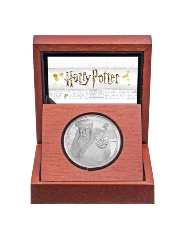 ALBUS DUMBLEDORE Harry Potter 1 Oz stříbrná mince 2 $ Niue 2020 - Image 4