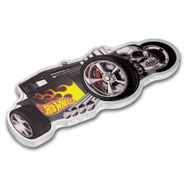 Pamp Hot Wheel Series – Bone Shaker  1 Oz Stříbrná mince - Image 4