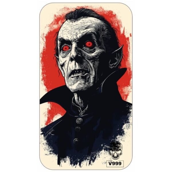 Halloween Upír 1 oz stříbrný slitek v kapsli – 100 ks