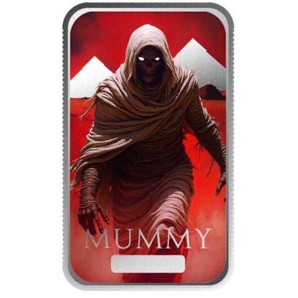 Mumie Limitovaná edice Monster Collection 2024 1 oz Stříbro – Scottsdale Mint