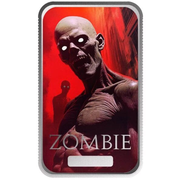 Zombie limitovaná edice Monster Collection 2024 1 oz stříbrný slitek v kapsli – Scottsdale Mint