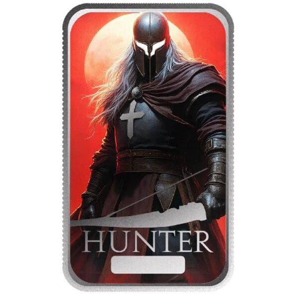 Hunter Limitovaná edice Monster Collection 2024 1 oz Stříbro – Scottsdale Mint