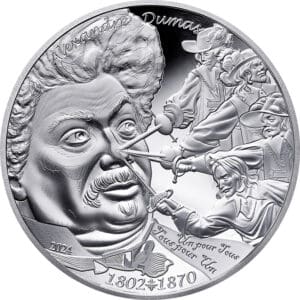Mince Alexandre Dumase Stříbro