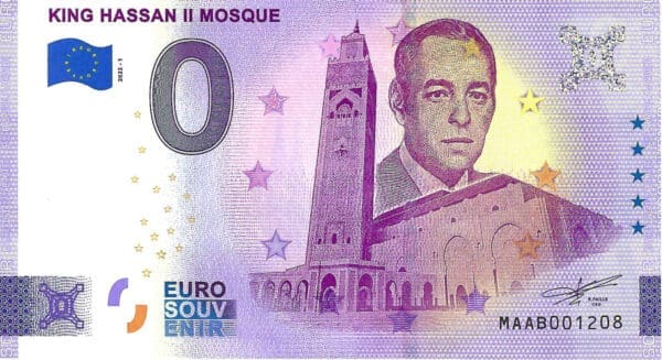 0 EUR Mešita krále Hassana II