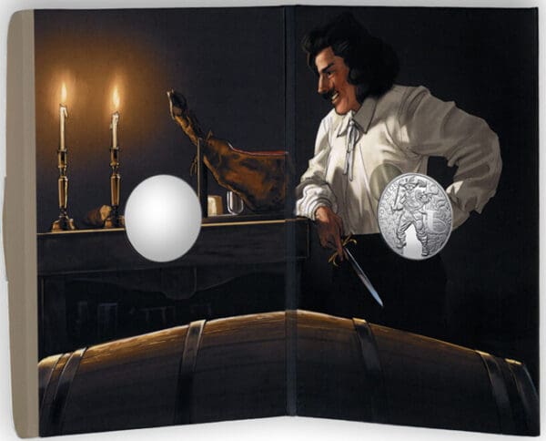 Porthos Stříbrná mince - Image 2