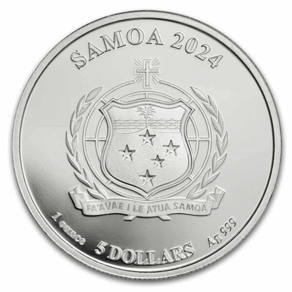 Monopoly Board Space: Parkování zdarma v TEP 2024 Samoa 1 oz - Image 4