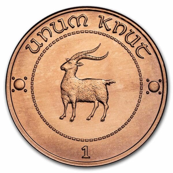 Harry Potter 1 oz měděná mince: Gringotts Knut Round - Image 2