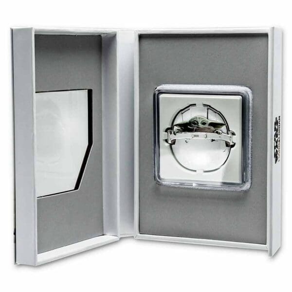 Star Wars Mandalorian: Grogu Pod 2022 Niue 1 oz Ag $ 2 - Image 3