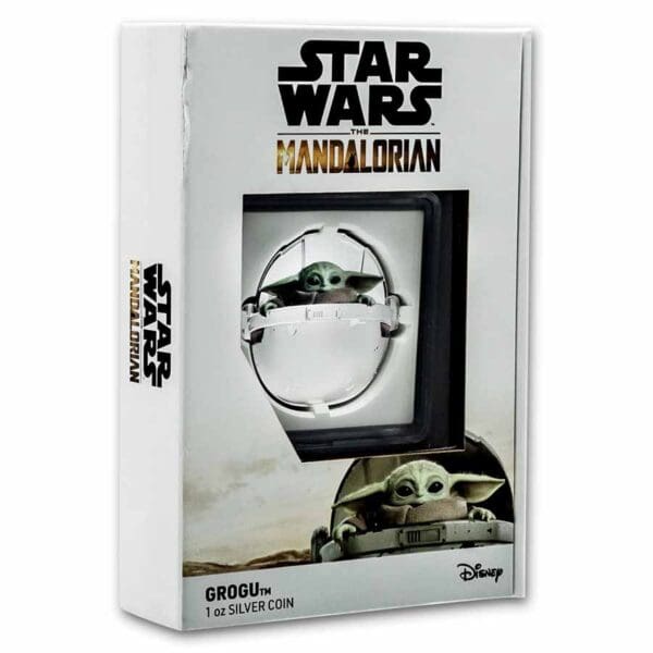 Star Wars Mandalorian: Grogu Pod 2022 Niue 1 oz Ag $ 2 - Image 4