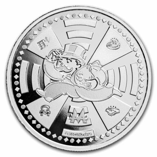 Mr. Monopoly (s TEP) 2024 Samoa 1 oz - Image 3