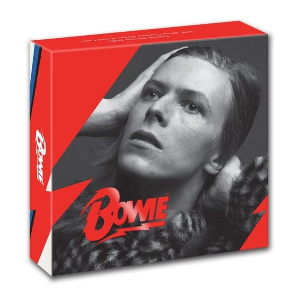 Music Legends: David Bowie 2020 Velká Británie 1 oz Proof - Obrázek 4