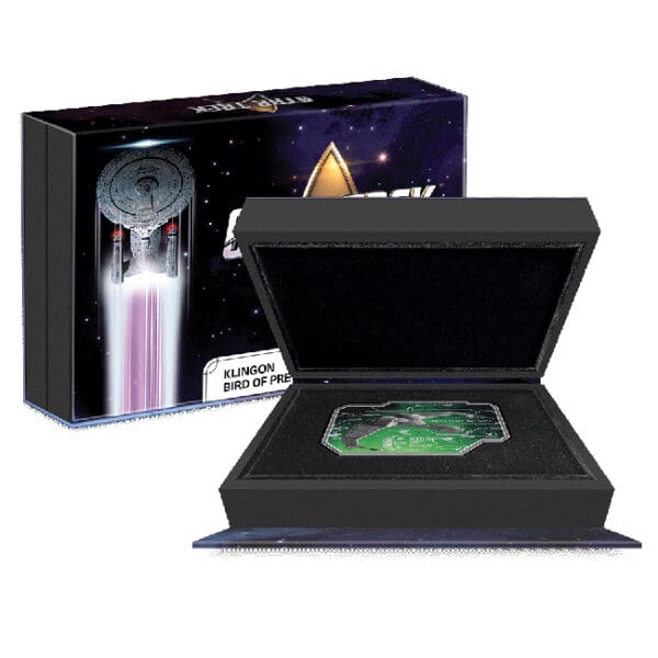 Star Trek Bird of Prey 1 Oz Stříbro 2024 - Image 3