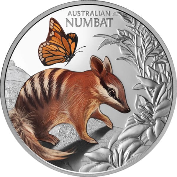 Baby Numbat 1 Oz Stříbrná mince