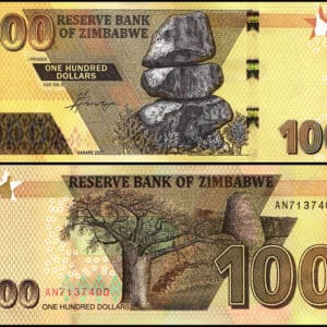 Zimbabwe - 100 Dollars, 2023