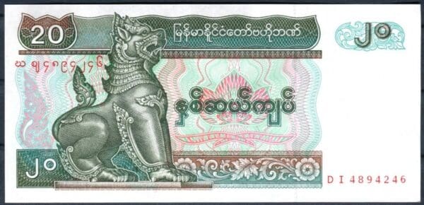 Sada 2 ks Myanmar 20,50 Kyats