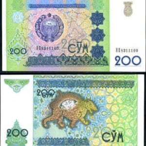 Uzbekistán 200 Sum 1997