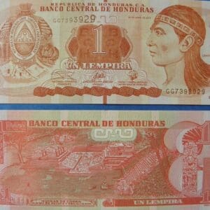 1 Lempira 20.4.2019 Honduras