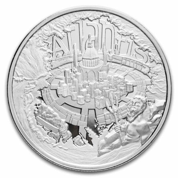 Legendary Realms: Lost City of Atlantis (Atlanta) 1 Oz