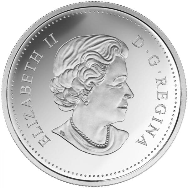 2016 20 $ 1 oz stříbrná mince Murano Glass My Angel Kanada - Image 2