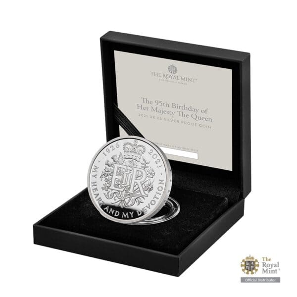 Stříbrná mince 1 oz – Královské portréty – Královna Alžběta II – 2020 - Image 4