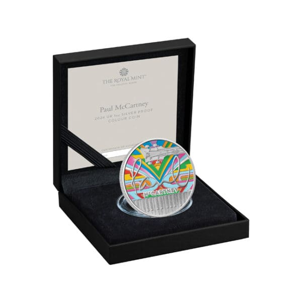 Paul McCartney 1 Oz stříbrná mince - Image 3