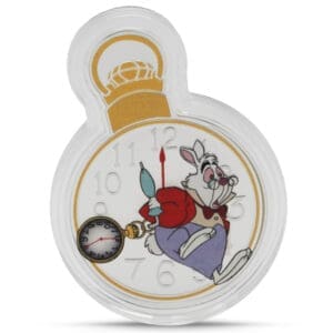 Alenka v říši divů Bílý Králík 2 Oz Niue 2025 (Alice)