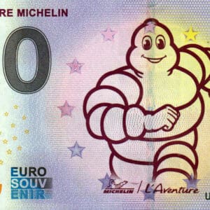 0 EUR bankovka L’Aventure Michelin 2023-6