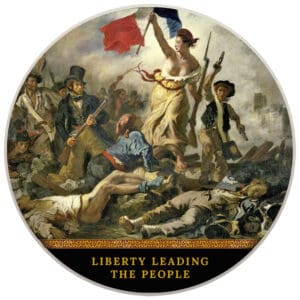 Stříbrná mince Liberty Leading The People! 2022