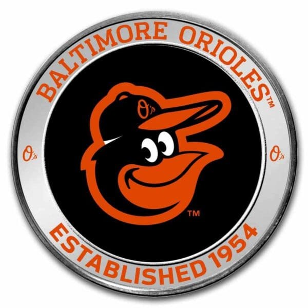 Stříbrná mince MLB Baltimore Orioles 1 oz