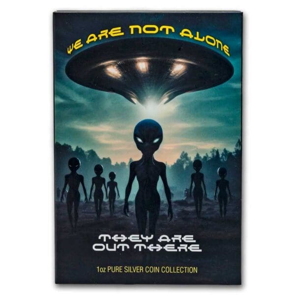 Stříbrná mince  UFO & Aliens: Alien in Forest 1 Oz - Image 5