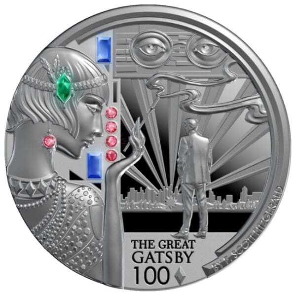 Stříbrná mince Velký Gatsby 2 Oz