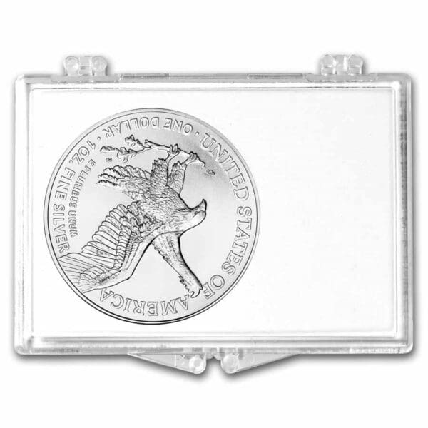 Stříbrná mince Americký Eagle 1 oz v design krabičce s nápisem všechno nejlepší k narozeninám - Image 2