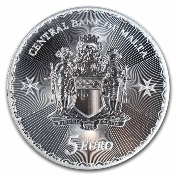Stříbrná mince Maltézský kříž 1 Oz 2025 - Image 2