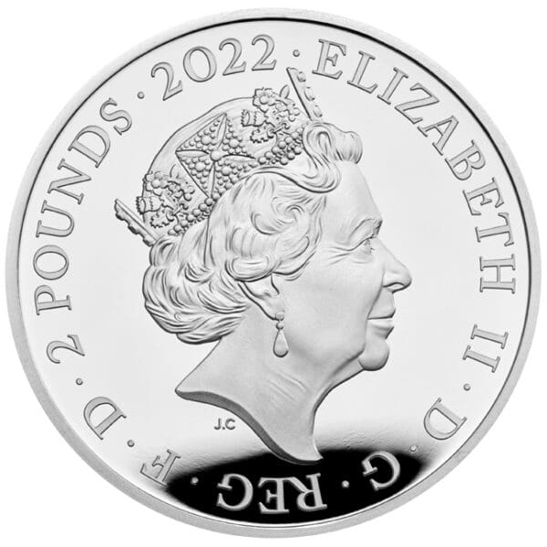 Stříbrná mince Harry Potter 1 Oz 2022 - Image 2