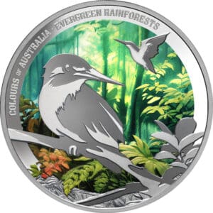 Stříbrná mince  Stálezelený deštný prales 1 Oz