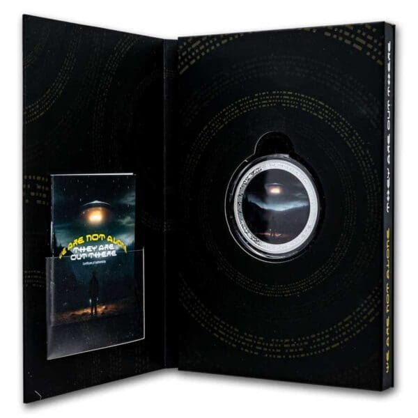 Stříbrná mince  UFO & Aliens: UFO and Human 1 Oz - Image 4