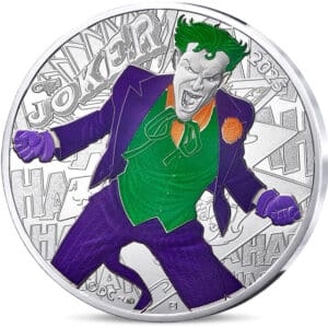 Stříbrná mince The Joker 2025