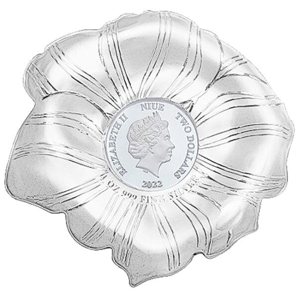 Stříbrná mince Pivoňka 1 Oz 2022 - Image 2