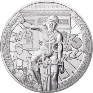 Stříbrná mince Tour de France 2025