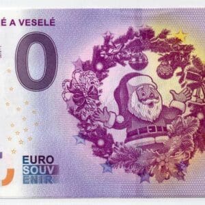 0 EUR bankovka Šťastné a veselé 2019-1