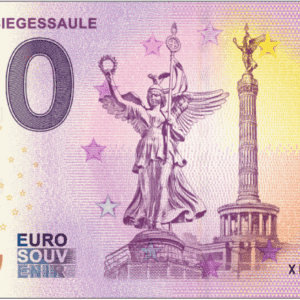 0 EUR bankovka BERLÍN – SIEGESSAULE