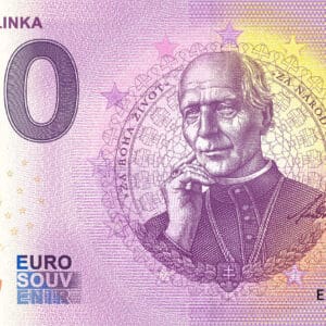 0 EUR bankovka Andrej Hlinka 2022-5