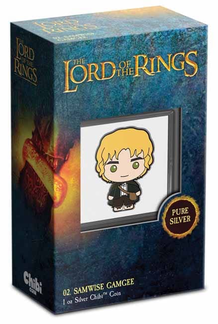 Stříbrná mince Pán prstenů Chibi 1 Oz 2021