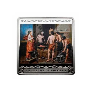 Luxusní sada 4 stříbrných mincí k 425. výročí Diega Velázqueze. Obsahuje vzácný Cincuentín (50 €) a 3 čtvercové mince. Špičková kvalita Proof na Zlatoproradost.cz.