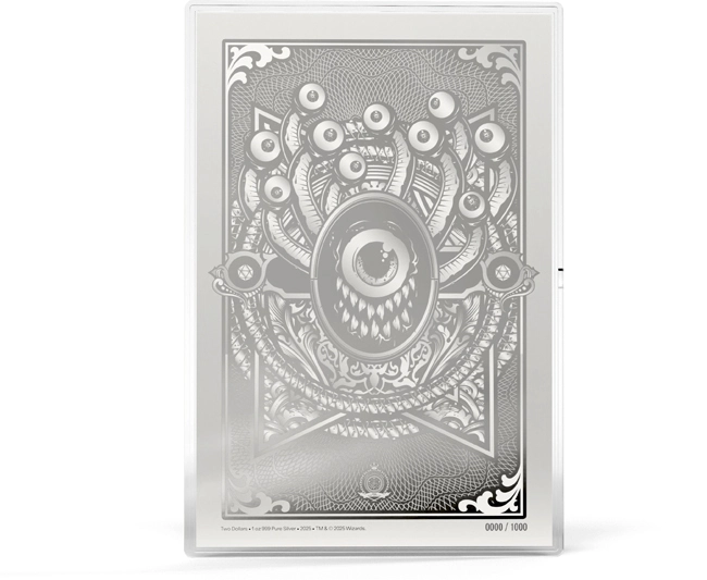 Stříbrná mince D&D Manuál monster 1 oz | Niue 2025 | Zlatoproradost.cz